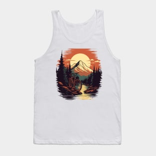 Cycling in the mountains Tank Top